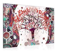 Runa Art Tableau mural Gustav Klimt Arbre De Vie Moderne Tableau Decoracion Murale - Abstrait Arbre Coloré Salle 004615c