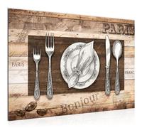 Runa Art Tableau mural Résumé De La Cuisine Moderne Tableau Decoracion Murale - café Brun beige Salle 038115a