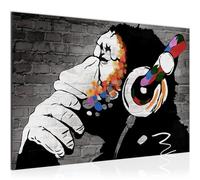 Runa Art Tableau mural Singe Moderne Tableau Decoracion Murale - Street Art Graffiti Coloré Salle 042515b