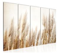 Runa Art Tableau mural XXL Boho pampasgras 200 x 80 cm Beige 5 Parties - 044455a