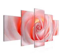 Runa Art - Tableau Roses Fleurs 200 x 100 cm 5 Parties XXL Decoration Murale Dessin Rose 202751b