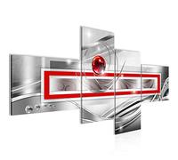 Runa Art Tableau XXL Abstrait 200 x 100 cm Impression sur Toile Intissee Decoration Murale Salon Chambre 108241a