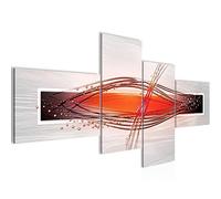 Runa Art Tableau XXL Abstrait 200 x 100 cm Impression sur Toile Intissee Decoration Murale Salon Chambre 103041a