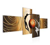 Runa Art Tableau XXL Abstrait Les Figures 200 x 100 cm Impression sur Toile Intissee Decoration Murale Salon Chambre 300641a