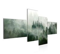 Runa Art Tableau XXL Nature Forestière 200 x 100 cm Impression sur Toile Intissee Decoration Murale Salon Chambre 032341a