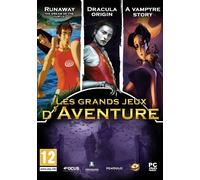 Dracula origin + Runaway : the dream of the turtle + A vampyre story - Les grands jeux d'aventure