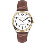 RUNCAR Montre parlante anglaise américaine avec une heure claire et forte, la date et l'heure de l'alarme, montre parlante pour femme à voix large et claire pour personnes âgées, malvoyantes ou