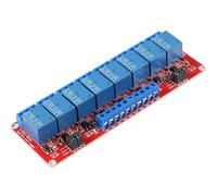RUNCCI-YUN 1 Pièces 24V 8 Canal Relais Module,avec optocoupleur Module Relais,Carte d'Extension Déclencheur Haut Bas pour Raspberry Pi Arduino