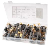 RUNCCI-YUN 100PCS 10 tailles Balai Charbon Moteur Electrique Balais en Charbon Universel Charbon pour Perceuse Charbon pour Machine Electrique Brosses de Carbone pour Ponceuses, Scies Circulaires