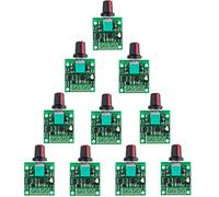 RUNCCI-YUN 10Pcs 1.8v 3v 5v 6v 7.2v 12v 2A PWM Contrôleur De Vitesse Régulateur de Tension du Moteur à Courant Continu,Régulateur de Volt LED Gradateur,Commutateur de Commande réglable