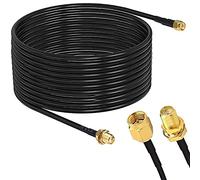 RUNCCI-YUN 6M Antenne WiFi Extension Câble, Câble d’Extension RG174, Rallonge Antenne WLAN, Câble Coaxial SMA, Antenne SMA,pour 0～3G LTE WLAN FPV HomeMatic Ccu2 Cc1101 Huawei routeur