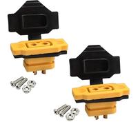 RUNCCI-YUN Lot de 2 Connecteurs Encastrables XT60BE-F avec Capuchon en Caoutchouc avec Vis pour Batterie Lipo XT-60 2 Broches
