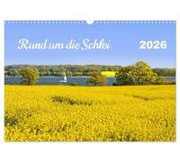 Rund um die Schlei (Wandkalender 2026 DIN A3 quer), CALVENDO Monatskalender: Eindrucksvolle Bilder der Schlei von Schleswig über Kappeln bis nach Schleimünde