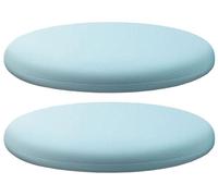 Runde Stuhlkissen für den Außenbereich, 4er-Set, 2er-Set, Memory-Schaum-Polster, 45,7 cm, 35,6 cm, 40,6 cm, 50,8 cm, 61 cm, Sitzkissen, Meditationskissen, Bodenkissen, waschbarer Bezug (7#, 2 Stück,