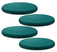 Runde Stuhlkissen für den Außenbereich, 4er-Set, 2er-Set, Memory-Schaum-Polster, 45,7 cm, 35,6 cm, 40,6 cm, 50,8 cm, 60,9 cm, Sitzkissen, Meditationskissen, Bodenkissen, waschbarer Bezug (4#, 4 Stück