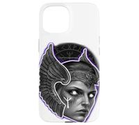Rune Indigo Viking Valkyrie Warrior Angel Coque pour iPhone 15