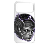 Rune Indigo Viking Valkyrie Warrior Angel Coque pour iPhone 17 Pro Max