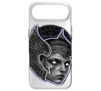 Rune Indigo Viking Valkyrie Warrior Angel Coque pour iPhone Air