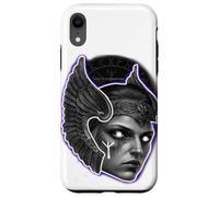 Rune Indigo Viking Valkyrie Warrior Angel Coque pour iPhone XR