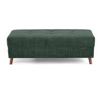 Rune - pouf en velours texturé - Vert