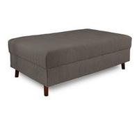 Rune - pouf modulable - en velours côtelé - Gris foncé Gris foncé