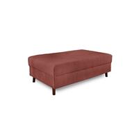 Rune - pouf modulable - en velours côtelé - Terracotta