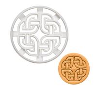 runes nordiques - emporte-pièce à nœud de bouclier celtique, 1 pièce