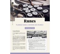 Runes, plongez dans l'univers des runes ! Introduction - Collectif - Merci Les Livres - broché - Guide
