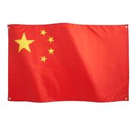 Runesol Drapeau Chine, 91x152cm, 3ft x 5ft, 4 œillets, Nouvel an Chinois, Nouvel an Lunaire, œillet en Laiton Dans Chaque Coin, Bannière Chinoise, Drapeaux de Qualité, Fête du printemps