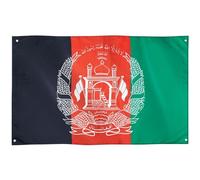 Runesol Drapeau de l'Afghanistan, 91 x 152 cm, 0,9 x 5 m, 4 œillets, drapeau afghan, drapeau national de l'Afghanistan, drapeaux de qualité supérieure, intérieur, extérieur, couleurs vives
