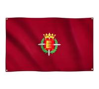 Runesol Drapeau de Valladolid, 91x152cm, 3ft x 5ft, 4 Anneaux, Œillet dans chaque coin, Drapeaux régionaux espagnols, Semaine Sainte, Día de Castilla y León, Drapeaux Premium, Intérieur, Extérieur