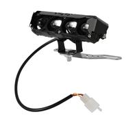 Runfarr Barre Lumineuse Avant Moto,Kit de Barre Lumineuse Plug and Play,Lampe Conduite avec Interrupteur et Support de Montage pour Motocross Dirt Bike Pit Bike E-Bike ATV UTV