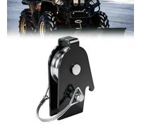 Runfarr Kit de poulie de chasse-neige universel pour VTT Noir