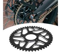 Runfarr Pignon de Moto 48 Dents, pignon arrière pour sur-Ron S/X Segway X160/X260 Talaria Sting Electric sur Ron Light Bee-Noir