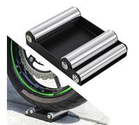 Runfarr Support Nettoyage Roue Moto,Support Rouleau Nettoyage Chaine | Bequille Roue Avant Arrière pour Plupart des Vélos de Rue