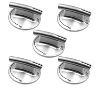 Runfider Lot de 5 boutons de brûleur de surface 7733P410-60, boutons de commande de rechange pour Jenn-Air pour Maytag pour cuisinière à gaz KitchenAid, remplace 74007733, AP5668987, PS2375871,