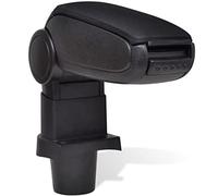 Runheo Accoudoir de voiture réglable avec compartiment de rangement pour Toyota Yaris 2008, boîtier en ABS noir, couvercle rembourré, rénovation pour plus de confort et d'ordre au quotidien