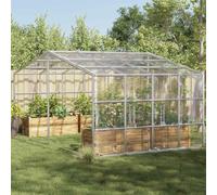 Runheo Bâche de protection transparente en PVC pour plantes - 4 x 12 m - Avec œillets - Robuste - Imperméable - Polyvalente - Pour l'entretien du jardin, le paillis, la protection hivern