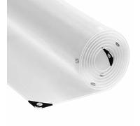 Runheo Bâche pour plantes avec œillets - 2 x 5 m - En PVC transparent - Imperméable - Avec corde en nylon et œillets en aluminium - Protection polyvalente pour parterre de jardin, parterre surélevée