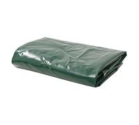 Runheo Bâche résistante 650 g/m² 1,5 x 10 m Vert pour protection extérieure, couverture pour remorque, voiture, bateau, jardin, camping ou chantier, durable et résistante aux UV