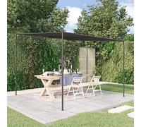 Runheo Belvédère Anthracite 3x3 m Tissu avec Cadre en Acier Robuste pour Jardin terrasse Patio ou Camping