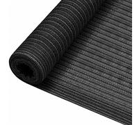 Runheo Brise-vue, anthracite, 1,2 x 10 m, HDPE, 75 g/m², résistant aux UV, imperméable, respirant, pour jardin, balcon, terrasse, protection contre le vent et le soleil, convient pour l'extérieur et