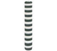 Runheo Brise-vue vert et blanc en polyéthylène haute densité - 1,8 x 10 m - 195 g/m² - Imperméable et résistant aux UV - Polyvalent pour jardin, balcon, terrasse - Protection solaire et coupe-vent