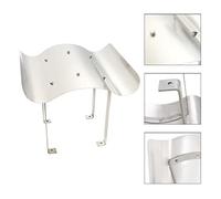 Runheo Capot de cheminée en Acier Inoxydable argenté 70 x 100 x 38 cm Support de Protection Contre Pluie Vent Design Robuste Facile à Assembler pour Maison Jardin