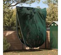 Runheo Couverture de Protection Anti-Gel en Fleece Vert pour Plantes Extérieures Jardin Terrasse avec Zip Cordon de Serrage, Réutilisable, 3,5 x 2,5 m, Idéal pour Cultiver et Protéger Les Plantes