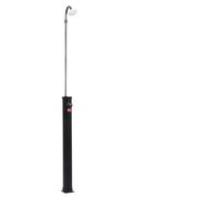 Runheo Douche solaire de jardin noire de 215 cm avec capacité de 8 L, PVC et ABS robuste, pour piscine, jacuzzi, pataugeoire, spa et utilisation dans le jardin, économie d'énergie avec chauffage