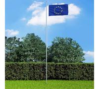 Runheo Drapeau de l'Union Européenne 90x150 cm en Polyester Durable pour décoration Jardin Balcon extérieur Parade événement fête avec œillets en Laiton