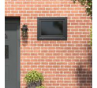 Runheo Fenêtre de sous-sol RISOR 60 x 100 cm PVC verre anthracite avec ouverture basculante et rotation pour éclairage, ventilation, isolation thermique et phonique adaptée à la rénovation