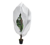 Runheo Housses de Protection pour Plantes avec Fermeture éclair 2 pcs en Tissu Non tissé Respirant pour Arboriculture Jardinage en extérieur Protection Contre Gel Neige Oiseaux et Insectes