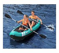Runheo Kayak Gonflable Hydro-Force Ventura X2 330x86 cm pour Loisirs Nautiques rivière lac mer randonnée expérience Stable et Robuste avec 2 sièges réglables